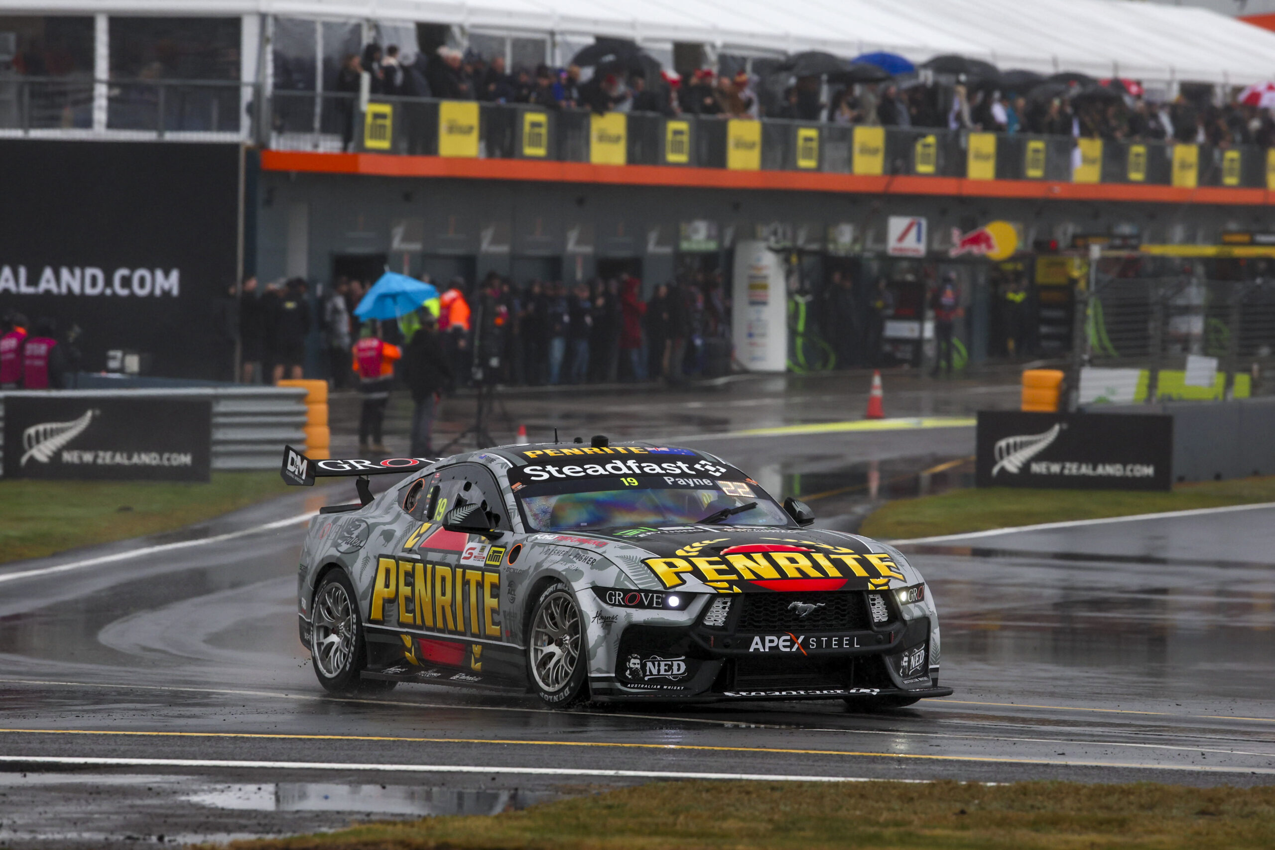 Wet and Wild on Day 2 of the ITM Taupo Super400