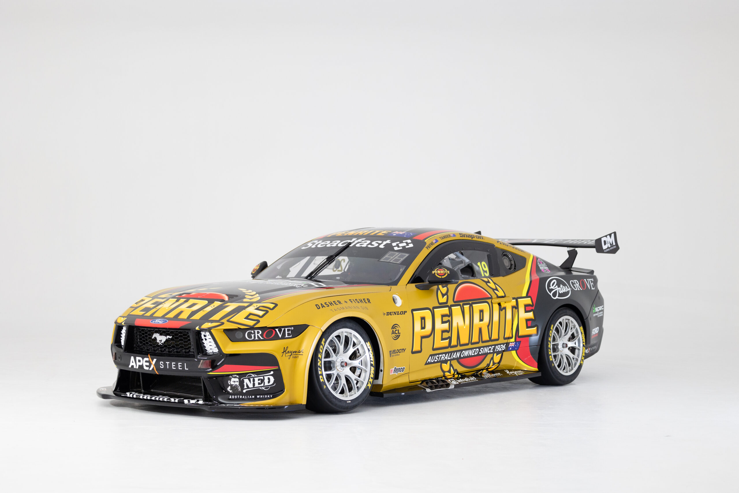 Penrite Racing Reveals stunning gold livery for 2024 Repco Bathurst 1000